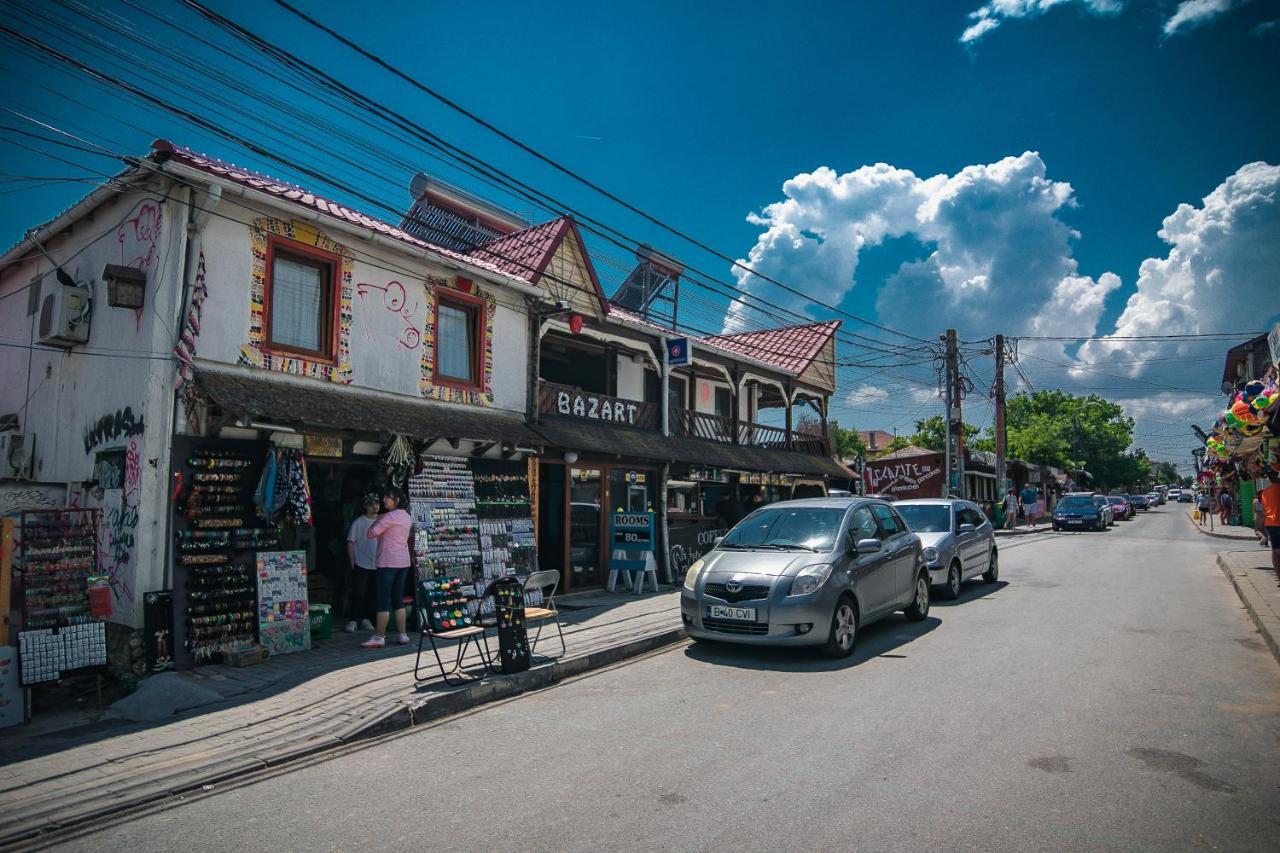 Bazart Vama Veche Hostel ภายนอก รูปภาพ
