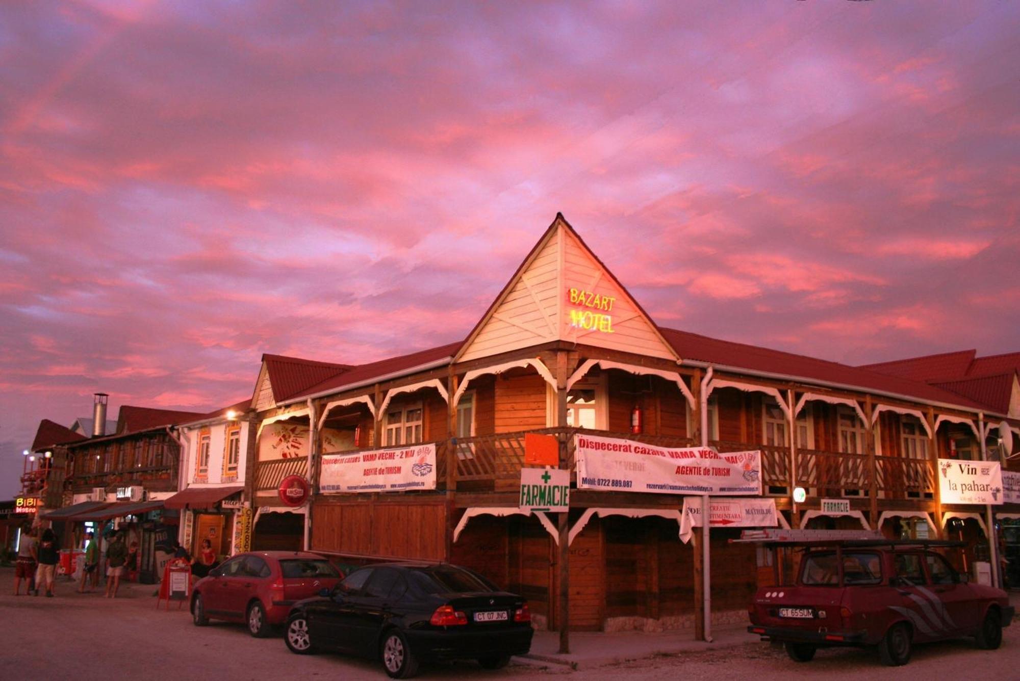 Bazart Vama Veche Hostel ภายนอก รูปภาพ